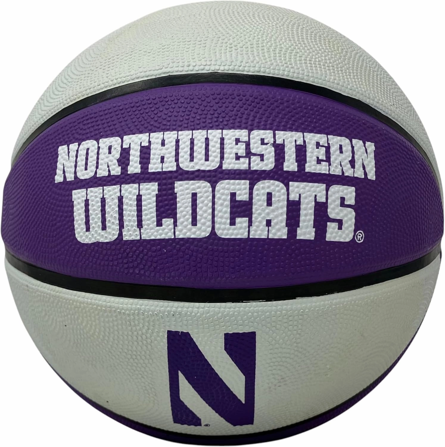 Rawlings NCAA Northwestern Crossover Full Size Basketball, One Size, Team Colors