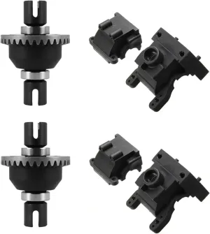 RC Transmission Gearbox Compatible with JLB for Racing for Cheetah 11101 21101 J3 Speed 2Set Transmission Gearbox and Differential 1/10 RC Car Upgrade Parts