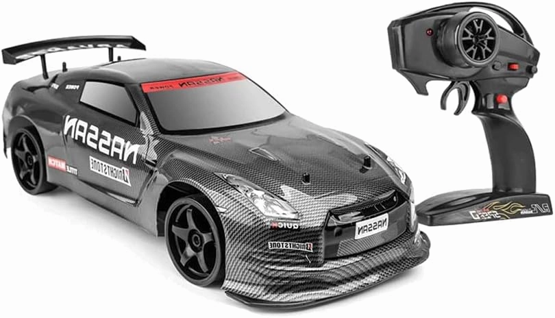 RC Buggy 2.4GHZ Electric Flat Running RC Car,4WD High-Speed Drift Racing,1/10 Scale Large-Scale RC Truck,70km/h High Speed Drift RC Vehicle,Hobby Toy Car