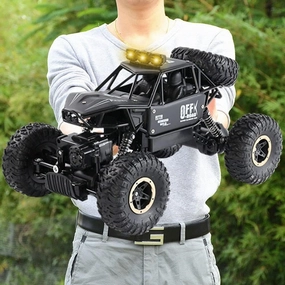 RC Cars for Boys 1:18 Scale Remote Control Car with Rechargeable Batteries and Dual Motors Off Road RC Trucks, Rc Racing Car Gift for Daughter Kids