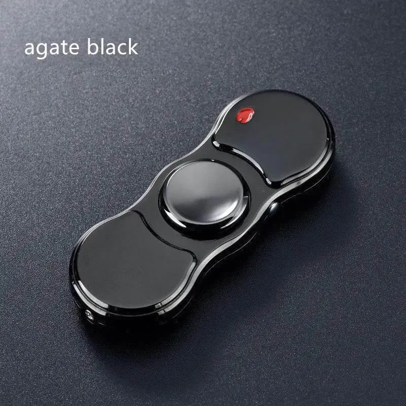 Rechargeable Colorful Fidget Spinner Lighter - Fun and Functional Igniter