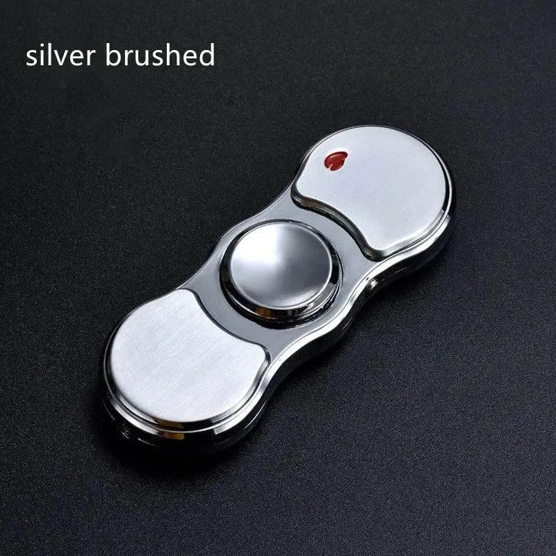 Rechargeable Colorful Fidget Spinner Lighter - Fun and Functional Igniter