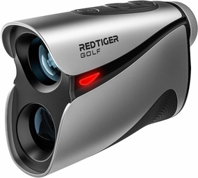 REDTIGER OLED Range Finder Golf with Slope, 1200 Yards Laser Rangefinder Golfing, 7X Magnification Range Finder Golf Magnetic, Flag Lock Vibration & Rechargeable