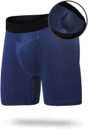 Re:Luxe Paradise Pocket Ball Pouch Underwear for Men, Boxer Briefs w/fly, Anti-Chafing, No Ride Up Legs