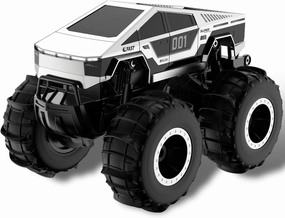Remote Control Car, 1:16 Scale 2.4GHz High-Speed Amphibious Truck RC Car Toy, 4WD Waterproof Off-Road Pick-up Truck for All Terrain, Gift for Boys and Girls Aged 8-12