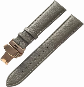 Replace Watchband, Watch Straps,Watch Band Replacement,13mm-22m Men Lychee Pattern Soft Colorful Genuine Leather Watch Strap with Quick Release Butterfly Buckle Replacement Accessories