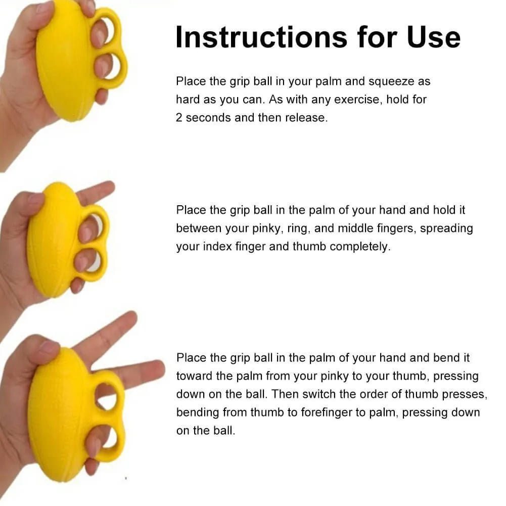 RNTV Finger Grip Ball Set - The Ultimate Hand Gripper for Strength and Stress Relief