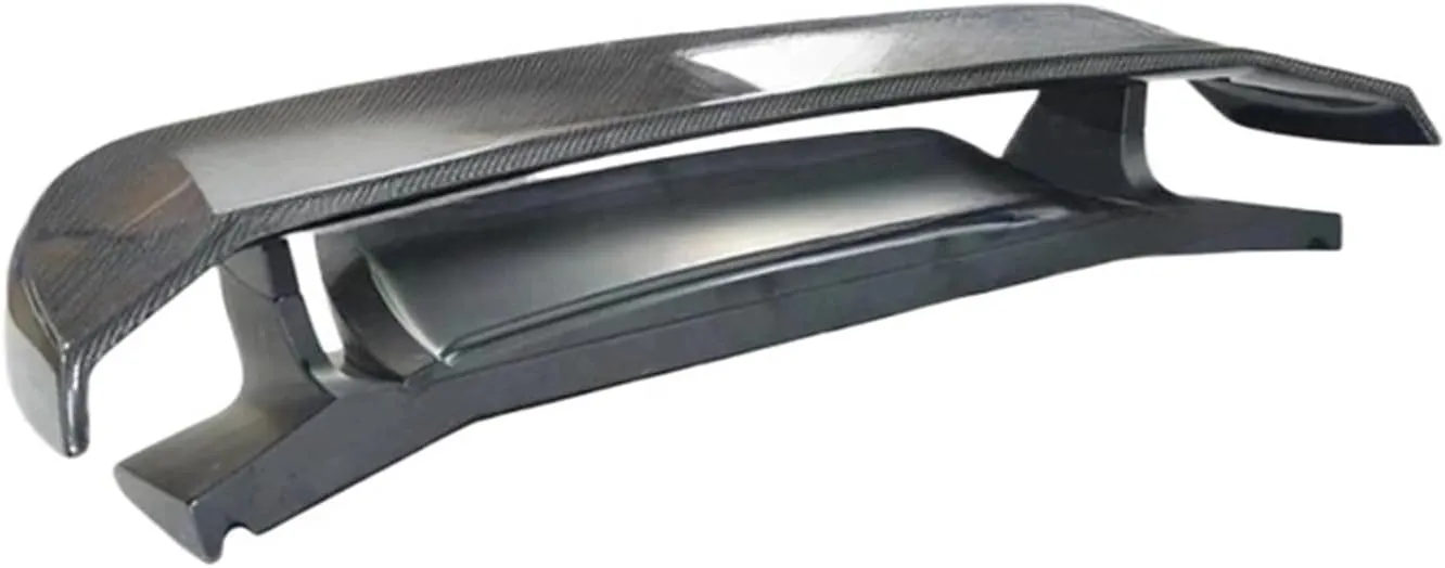 Roof Spoiler, Trunk Spoiler, 991 Bright Black Carbon Fiber, Compatible for Techart Style Car Trunk Decoration, Compatible for Porsche 911 14-16