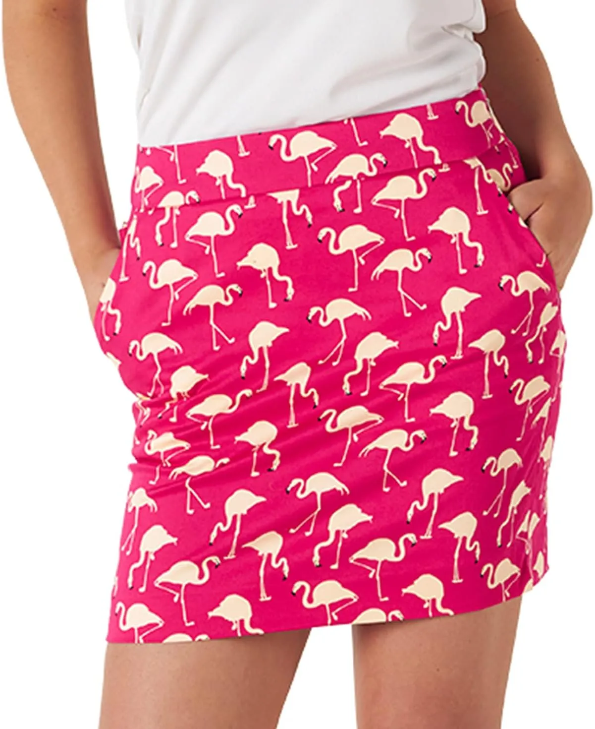 Royal & Awesome Women's Golf Skort with Pockets, Skirts for Ladies, Colorful Design