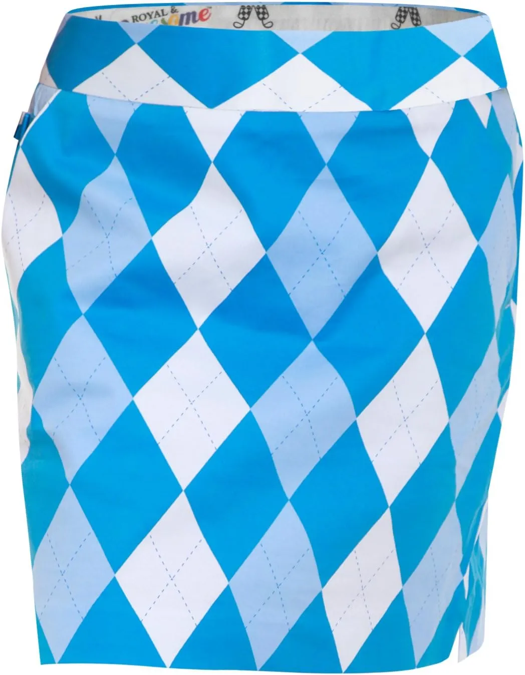 Royal & Awesome Women's Golf Skort with Pockets, Skirts for Ladies, Colorful Design