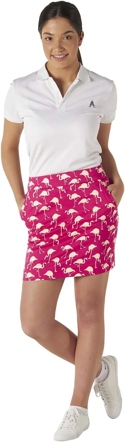 Royal & Awesome Women's Golf Skort with Pockets, Skirts for Ladies, Colorful Design