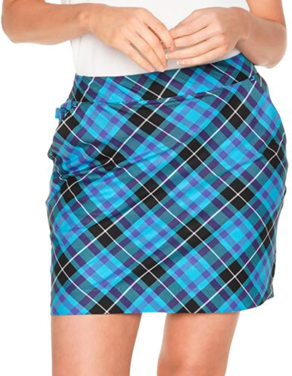 Royal & Awesome Women's Golf Skort with Pockets, Skirts for Ladies, Colorful Design