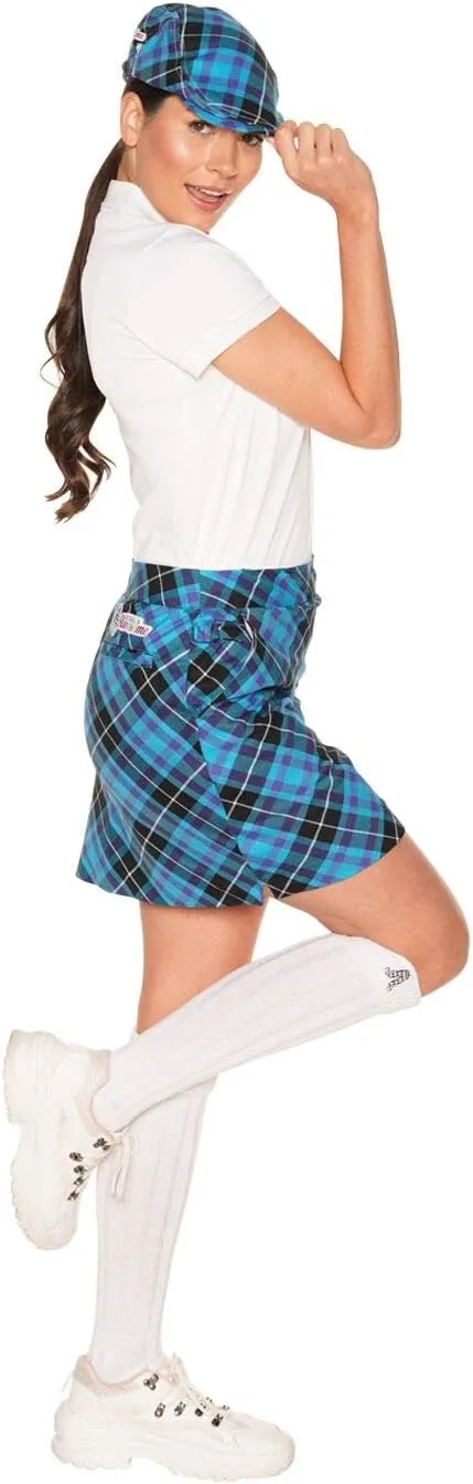 Royal & Awesome Women's Golf Skort with Pockets, Skirts for Ladies, Colorful Design