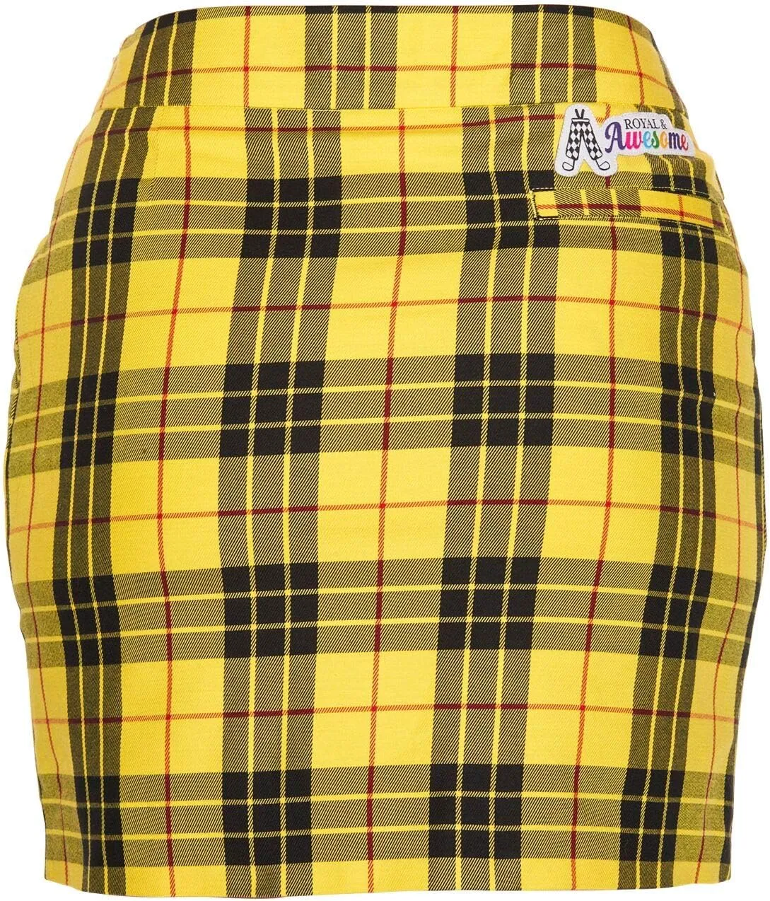 Royal & Awesome Women's Golf Skort with Pockets, Skirts for Ladies, Colorful Design