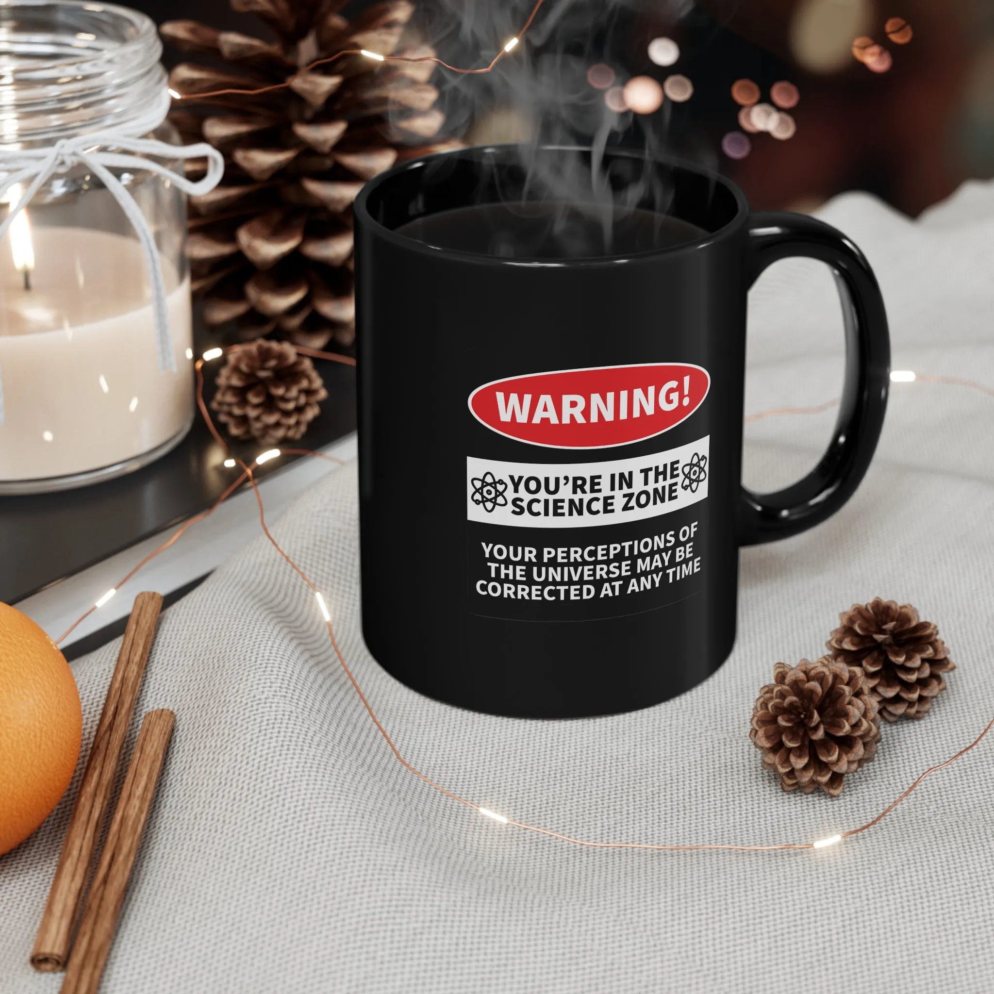 Science Zone - 11oz Black Mug