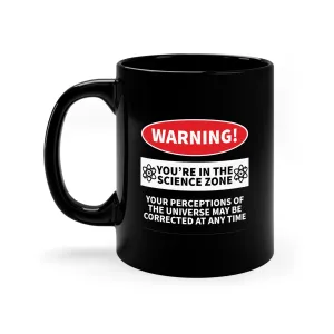 Science Zone - 11oz Black Mug
