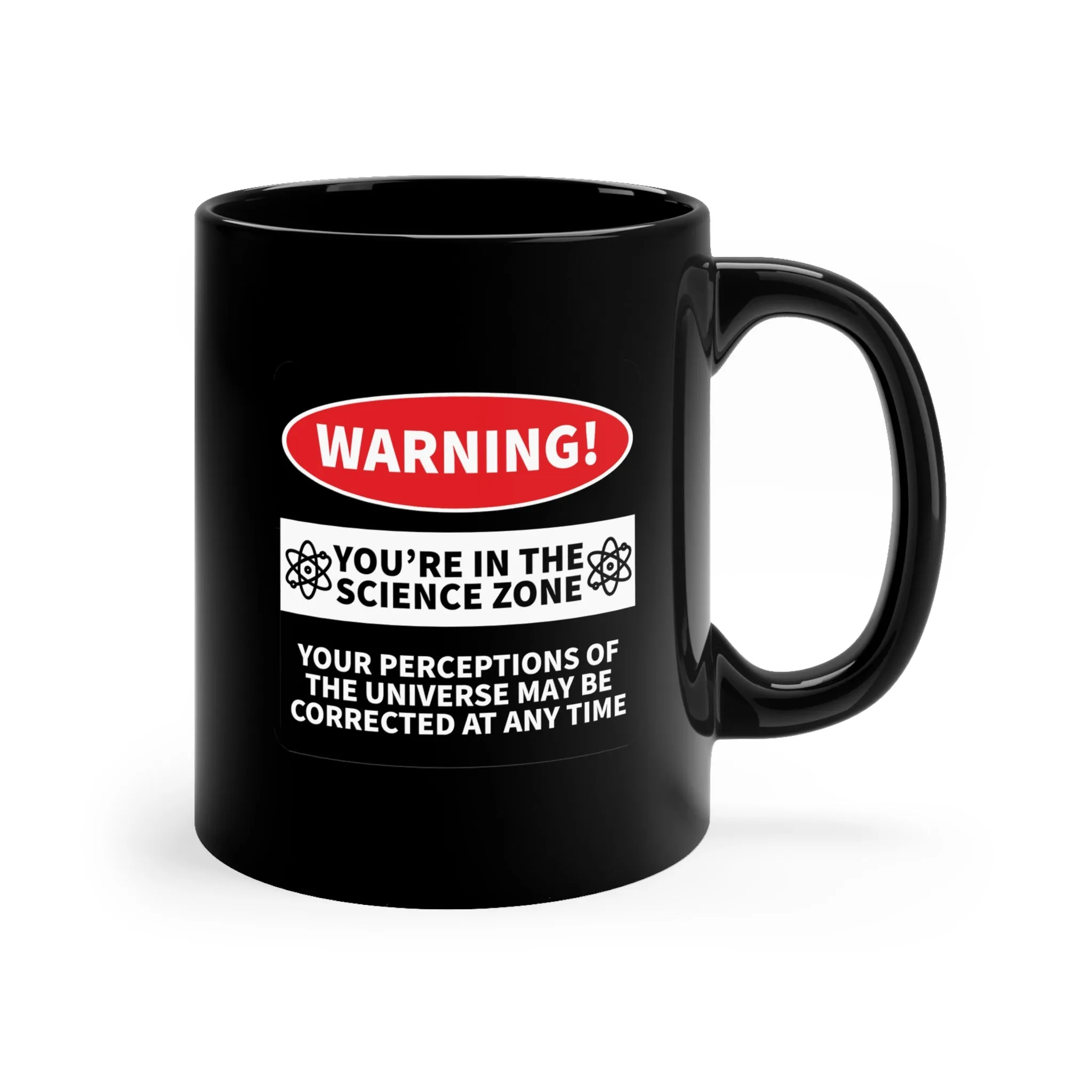 Science Zone - 11oz Black Mug