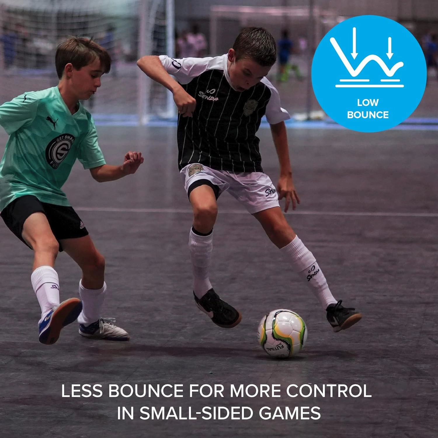 SENDA Rio Match Futsal Ball, Fair Trade Certified