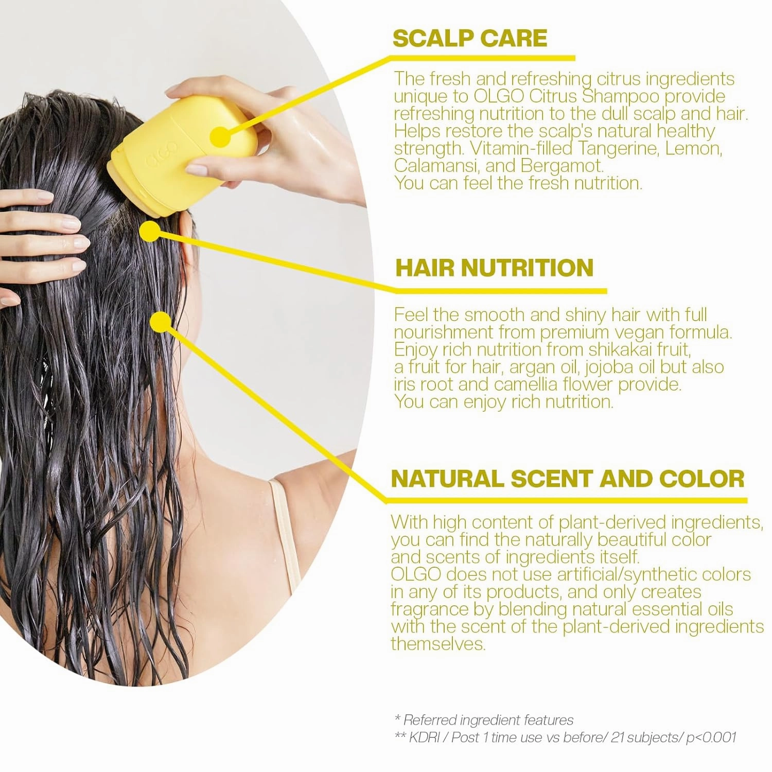 Shampoo Stick Starter Kit (case refill), Citrus | Vegan certified soap free solid shampoo stick bar for adults and kids | Head to Toe Wash and Shampoo