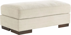 Signature Design by Ashley Maggie Contemporary Accent Ottoman, Off White
