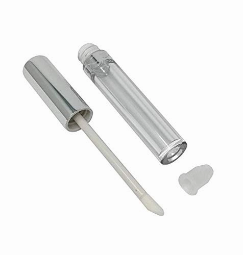 Silver Empty Lip Gloss Tubes 10 mL (30 Pack)
