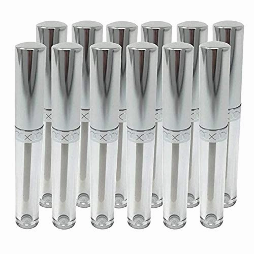 Silver Empty Lip Gloss Tubes 10 mL (30 Pack)