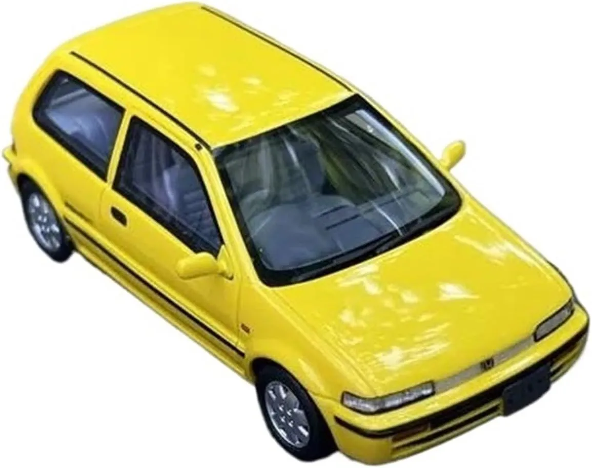 Simulation Car Model 1：43 for Honda City CR-I Resin Car Model Static Ornament Souvenir Collection Mini Vehicles Toys