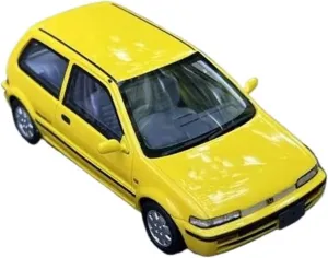 Simulation Car Model 1：43 for Honda City CR-I Resin Car Model Static Ornament Souvenir Collection Mini Vehicles Toys