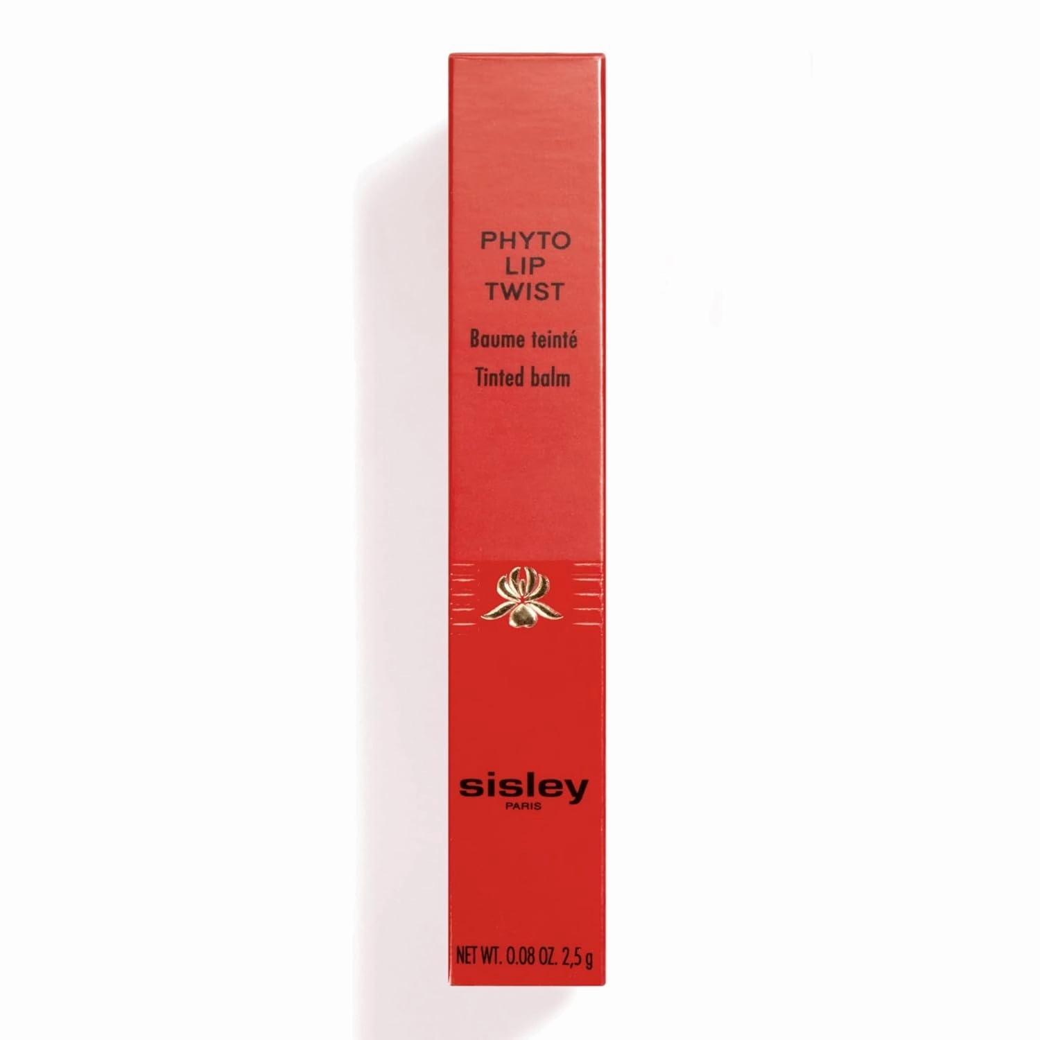 Sisley Paris Phyto-Lip Twist, 26 True Red - Tinted Lip Balm - Plumps & Smooths Lips - Smooth, Glide-On Texture - Shiny Finish