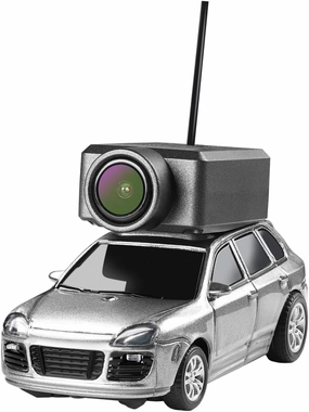 Skymaker 1:64 Scale Mini Drift RC Car, FPV RC Car with 720P HD Camera, 2.4GHz WiFi App Control with Gyro, Mini Racing Cars for Adults(Silver)