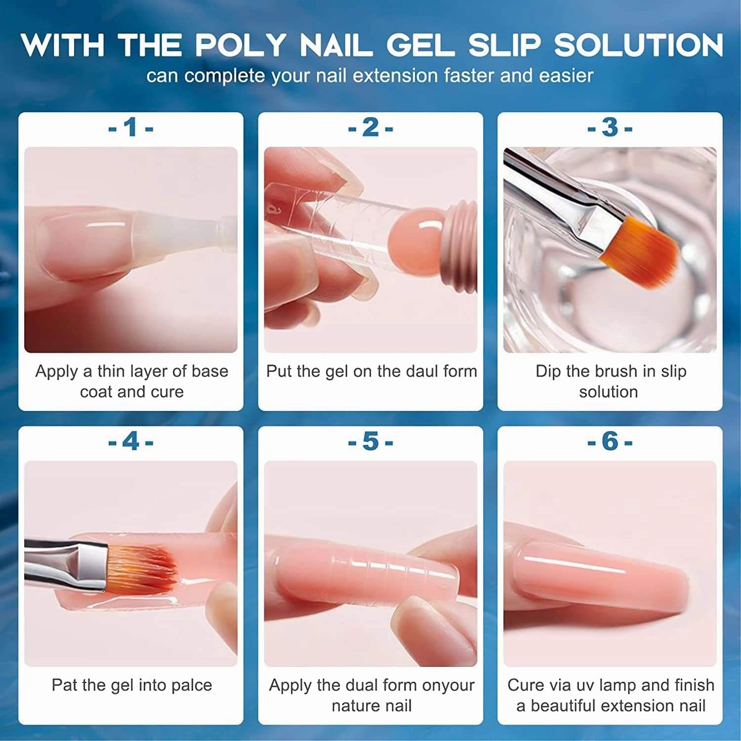 Slip Solution for Nail Gel Cleanser & Nail Brush Cleaner - Professional Nail Care Kit Ideal for Both Salon Professionals and Home Users.Includes Glass Cup and 50 Cotton Pads