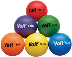 Soft-Low Bounce Tuff Balls 6-1/4-Inch, Pack of 6