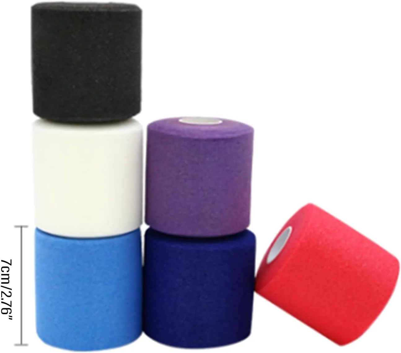 Soft Sports Tape 1 Roll Wrap Tape Sponges Underwrap Tape Not-Adhesive Protective Foams Wrap for Ankle Wrist Hand