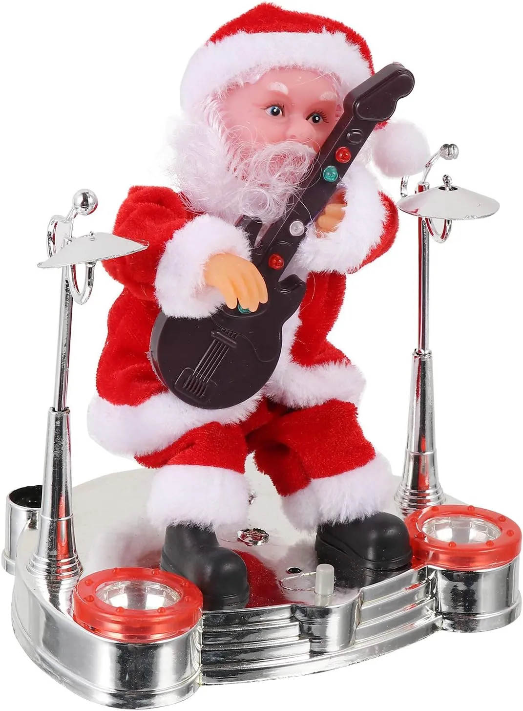 SOIMISS 1 Pc Electric Christmas Toy Battery-powered Toy Christmas Doll for Kids Christmas Supply Adornmental Doll Christmas Theme Doll Decorative Toy Christmas Ornament Electric Doll