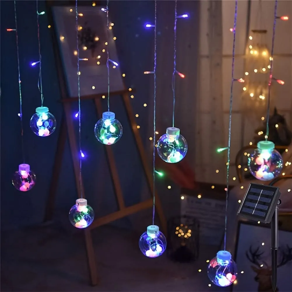 Solar Fairy String Lights, LED Wishing Ball