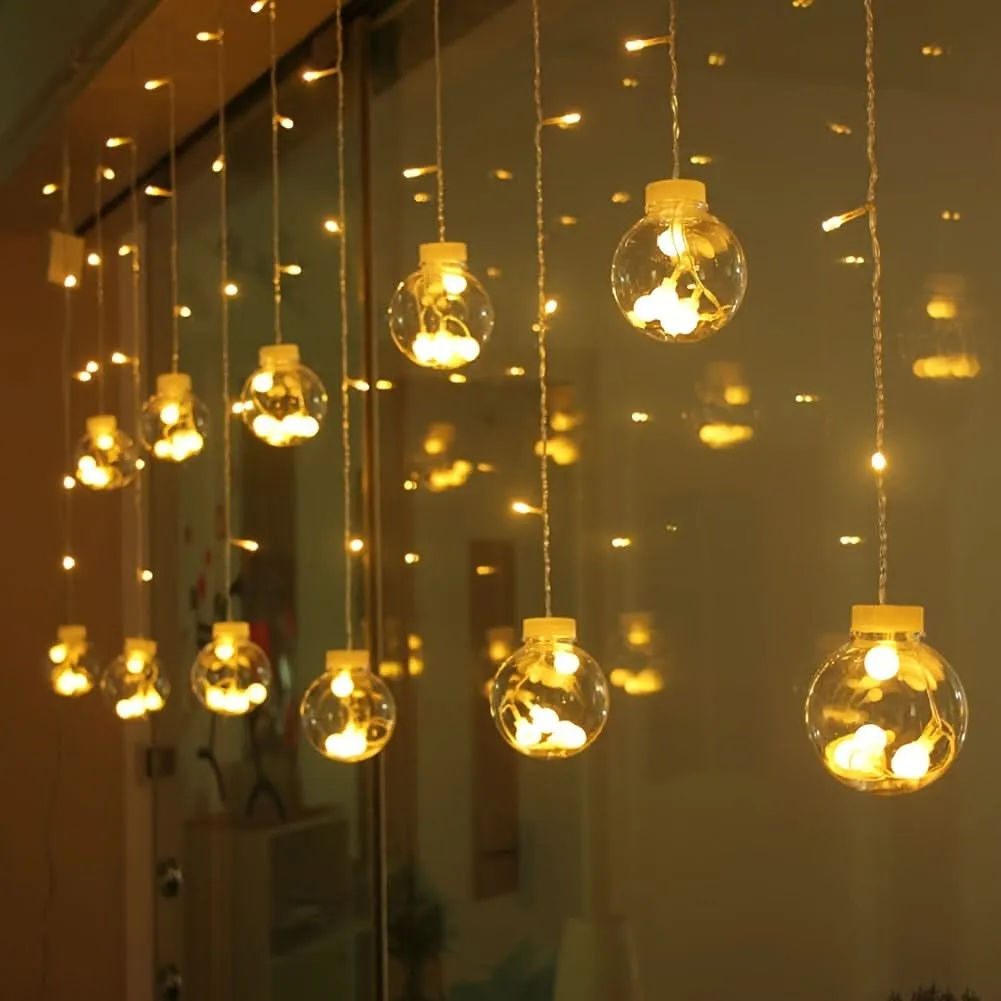 Solar Fairy String Lights, LED Wishing Ball
