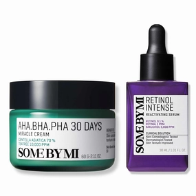 SOME BY MI AHA BHA PHA 30 Days Miracle Cream   Retinol Intense Reactivating Serum