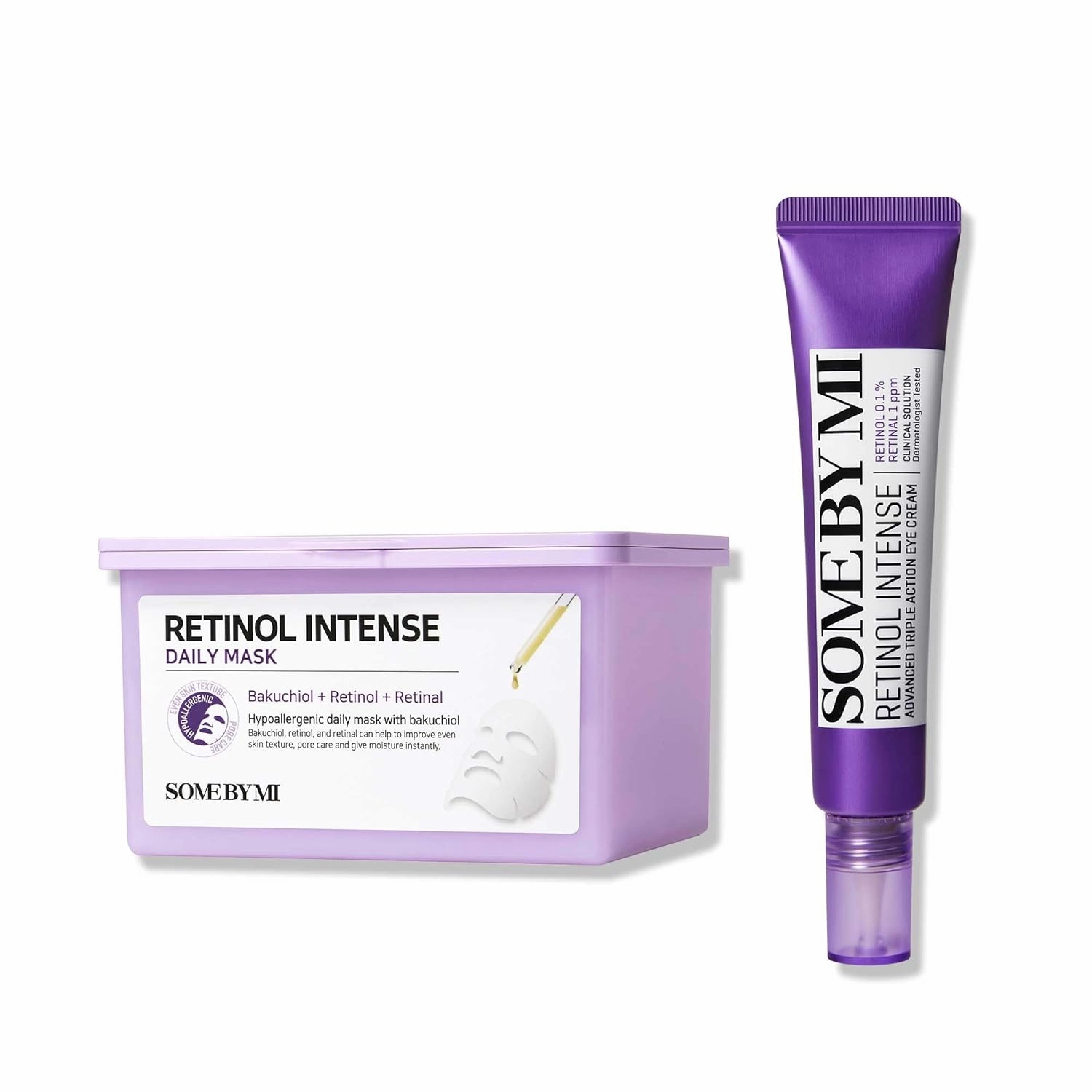 SOME BY MI Retinol Intense Advanced Triple Action Eye Cream   Retinol Intense Daily Mask