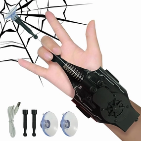 Spider Web Shooter - Web Launcher String Shooters Toy for Kids [Electric Reel-in] - Cool Gadgets String Gloves Shooters Toy for Superhero Role-Play
