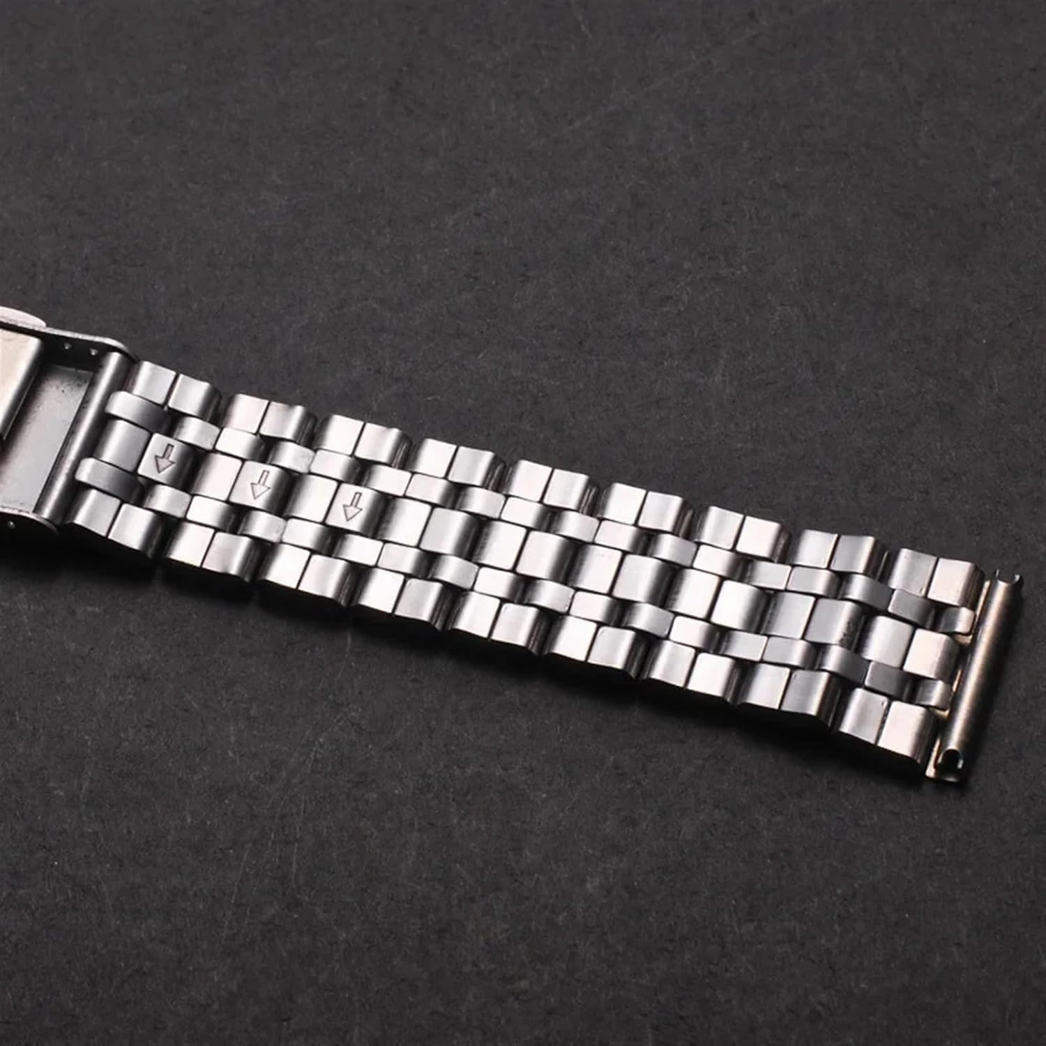 Stainless Steel Hollow Strap General Purpose Belt Button Bracelet Band Strap Watch With 18mm 20mm 22mm Wristband Watchband
