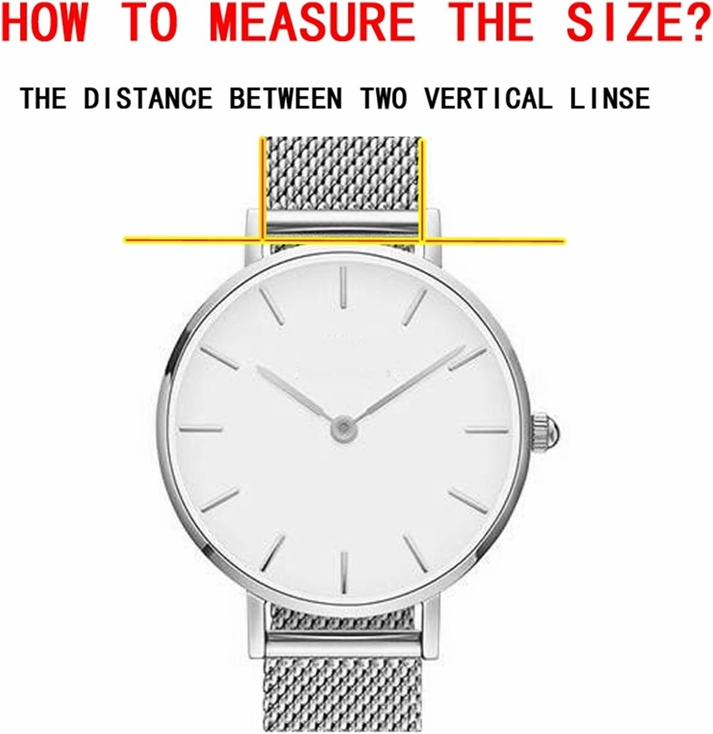 Stainless Steel Replacement Watch Band 20 22mm Universal Quick Change Wristband Men Women Universal Watch Accessories