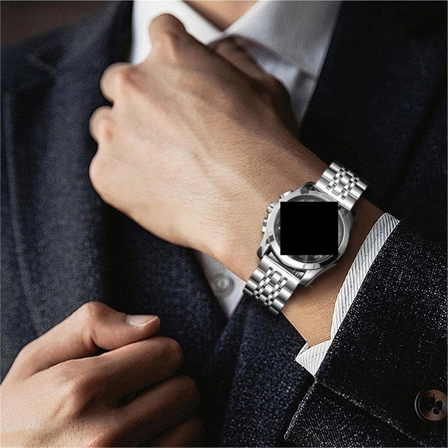 Stainless Steel Watch Band 20mm Universal Replacement Wristband Suitable