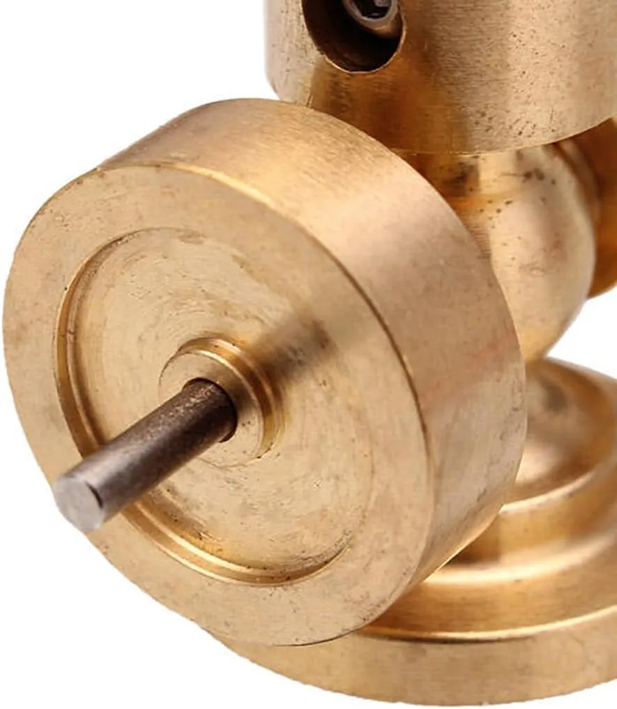 Steam Engine Model Kit, Mini Single Cylinder Pure Copper Steam Engine Model Toy Creative Gift for Engine Power On Ship Model