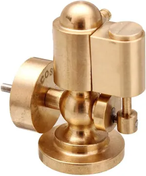 Steam Engine Model Kit, Mini Single Cylinder Pure Copper Steam Engine Model Toy Creative Gift for Engine Power On Ship Model