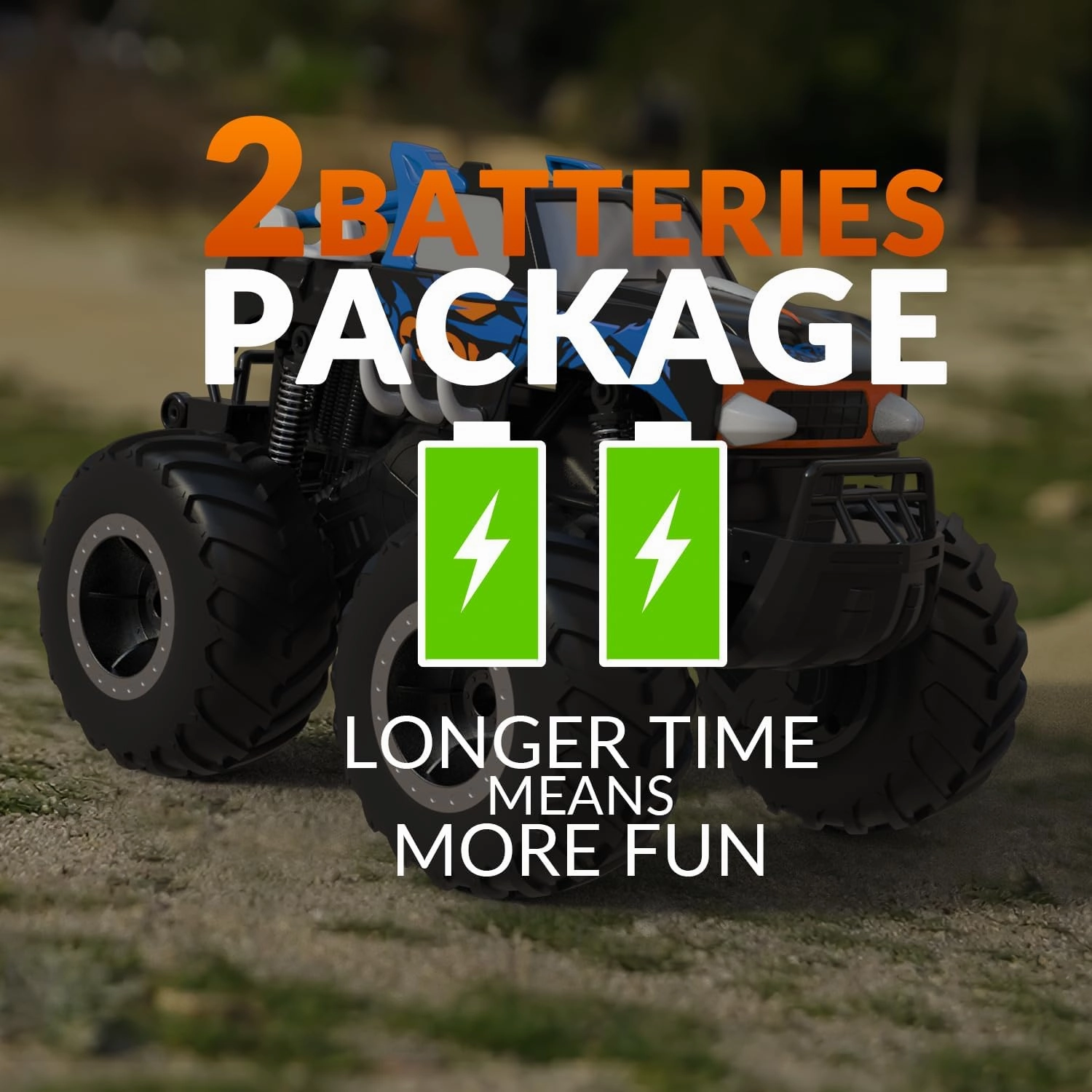 STEMTRON Amphibious Remote Control Car Toys for Boys 2.4 GHz 1:16 All Terrain Off-Road RC Car Waterproof RC Monster Truck Kids Pool Toys Remote Control Boat Gifts for Kids Boys