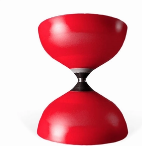 Sundia Magforce Series - Professional Triple Magnetic Bearing Diabolo for Increased Speed, Long Spins, High Performance for All Tricks and Levels - Beginners to Pros, Juggling Chinese Yoyo - Red