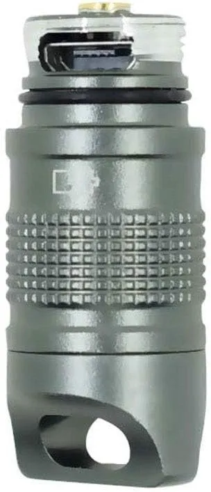 Super Small Lantern Pocket Mini LED Flashlight USB Rechargeable Portable Waterproof White Light Keychain Torch