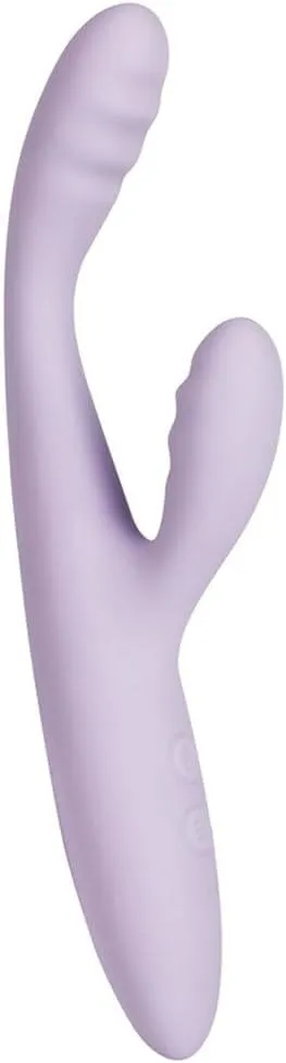 SVAKOM Cici Plus 2 Rechargeable Silicone App Controlled G-Spot Warming Vibrator - Lavender