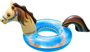 Swimline Giant Pretzel Swim Fun Inflatable Floating Seat
