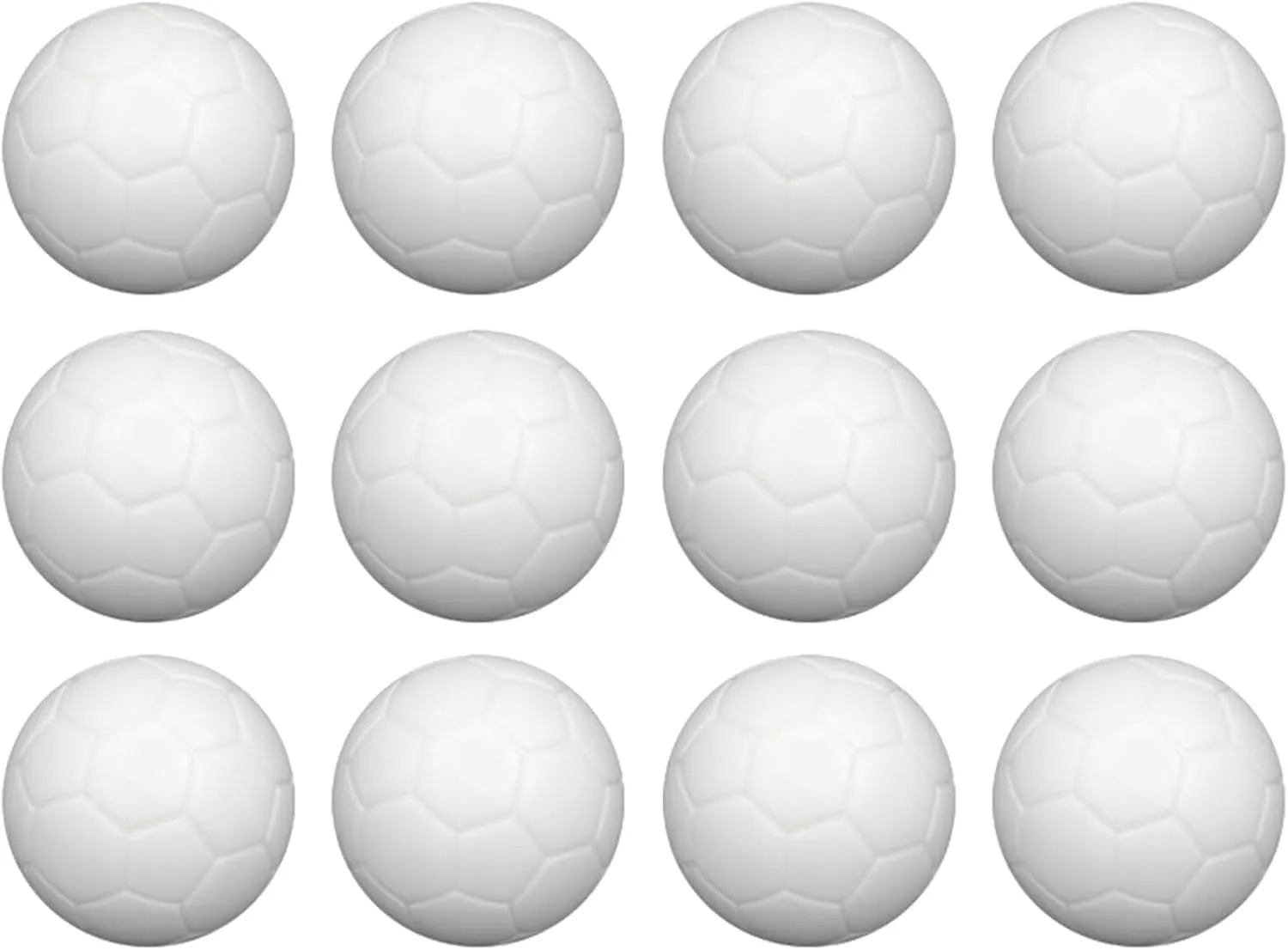Table Football 36mm Table Soccer Foosballs Replacement White Tabletop Game Soccer Set